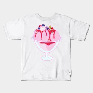 Cat sundae Kids T-Shirt